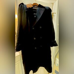 Pierre Cardin Men’s Double Breasted Trench coat with Removable Lining